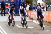 2023 UEC Road European Championships - Drenthe - Junior Mixed Team Relay - Emmen - Emmen 38, km - 21/09/2023 - France - photo Luca Bettini/SprintCyclingAgency?2023